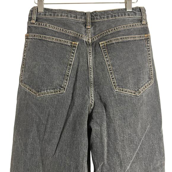 WeWoreWhat Dani Washed Black Modern Boyfriend High Rise Jeans Size 28 - Picture 8 of 11